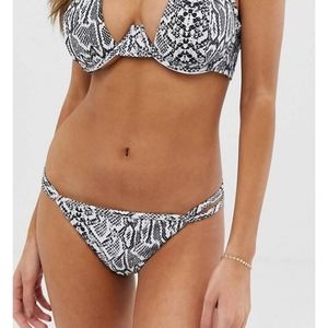 NEW bikini bottoms by Wolf & Whistle recycled fabric #A085